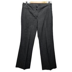 Sandro Pant High Waist Wide Leg Black Dress Pants sz 8
